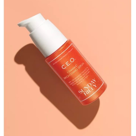 Sunday Riley C.E.O. Vitamin C Brightening Serum, Firm, Antioxidant, NEW-Mini 8ml - Picture 5 of 9